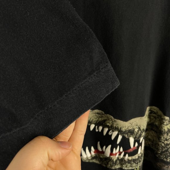 Mens Vintage single stitch Northern Elements crocodile tee - Picture 2 of 7